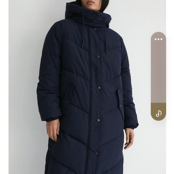 NWOT Warehouse (UK) Essential maxi padded coat - Picture 2 of 4